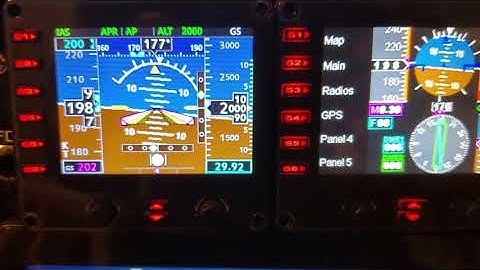 Create Garmin G5 and G1000 with Saitek/Logitech FIPs