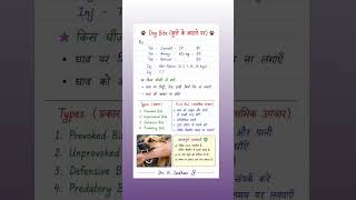 Dog Bite First Aid &amp; Rabies Vaccine | #medical #doctor #health #shorts