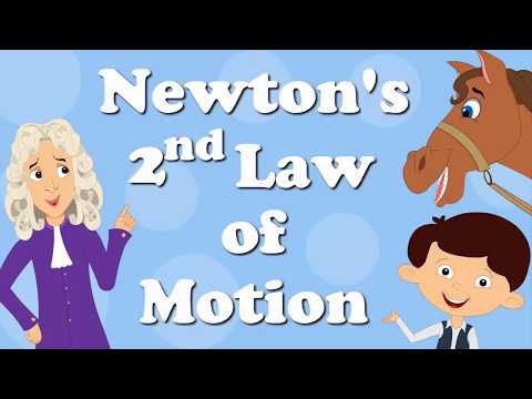 فيديو: كيف تشرح قانون نيوتن الثاني للأطفال؟