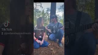 Sweet girl and I took a swing at Jersey Giant by Tyler Childers. Subscribers rock! 😬