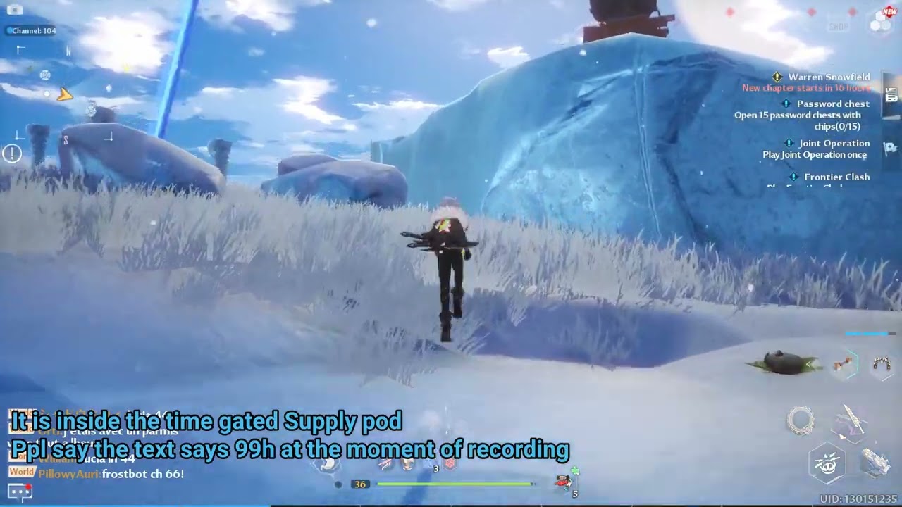 Saag Passage Tower Supply Pod Tower of Fantasy