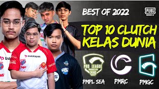 TOP 10 CLUTCH KELAS DUNIA 🔥🔥| Pro Player PUBG Mobile Indonesia | PMGC, PMRC, PMPL SEA | #indopride