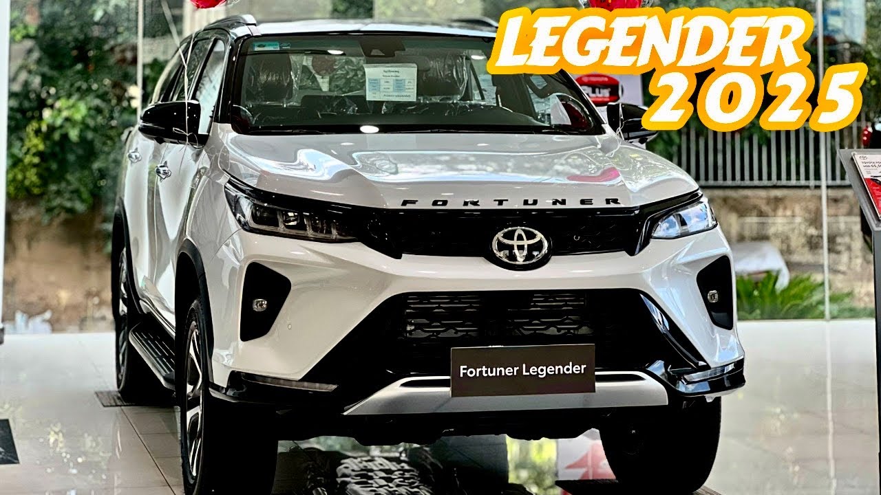 The 2025 Toyota Fortuner Legender - Bold, Refined and Ready for Adventure 