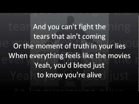 Goo Goo Dolls - Iris (lyrics)