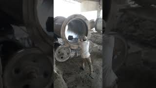 Rcc home pipe manufacturing process...#pipemanufacturing #pipeproduction
