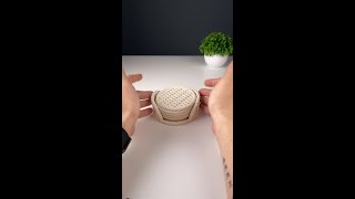 3D Printed Rattan #Shorts
Time for some gorgeous looking 3D Printed rattan inspired coasters. so easy to print, and they look awesome!
Model available here: https://geni.us/RattanCoasters
Should you wish to support me, you can do so via:
Patreon: https://www.patreon.com/3Dmakernoob
paypal: http://www.paypal.me/jcasha
Want to send me something? go ahead (Normal mail as courier packages get returned):
Attn: Joseph Casha
P.O. Box 12
Constitution Street,
Mosta, MST 9059
Malta
Europe
✌✌Affiliate Links ✌✌
Matterhackers: http://geni.us/MH3DMN
Amazon International: http://geni.us/3DMNoob
Gearbest: http://geni.us/3DMNGB
Banggood: http://geni.us/3DMNBG
Aliexpress: http://geni.us/3DMNAE
Recording Equipment:
Main Camera: Panasonic Lumix G7: http://geni.us/LumixG7
(B-Roll) Canon EOS760D: http://geni.us/CanonEOS
Canon EF 10-18mm: http://geni.us/CanonEF1018
Canon Lens: http://geni.us/Canon2470
ElGato Stream Deck: http://geni.us/Streamdeck
Elgato HD60S Capture Card: http://geni.us/elgatohd60
Timelapse - GoPro Hero 5: http://geni.us/GoProH5
Microphone, Rode Filmmaker Kit: http://geni.us/RodeFMkit
Light Boxes: http://geni.us/StudioLights
High Speed SD Card: http://geni.us/SandiskSD 3D Printed Rattan #Shorts