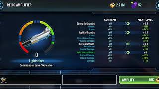 Unlocking Commander Luke Skywalker's Relic