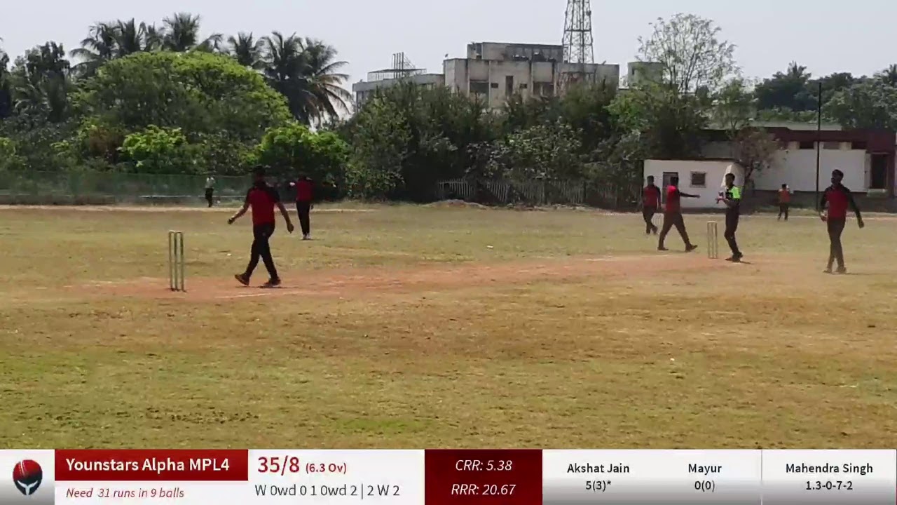 Live Cricket Match | Marudhar Superstars vs Younstars Alpha MPL4 | 16-Feb-21 11:10 am 8 overs | MPL