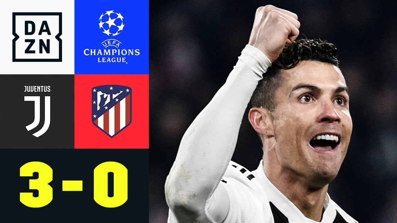 Dreifacher Cristiano Ronaldo rettet Juve: Juventus - Atletico Madrid 3:0 | Champions League | DAZN