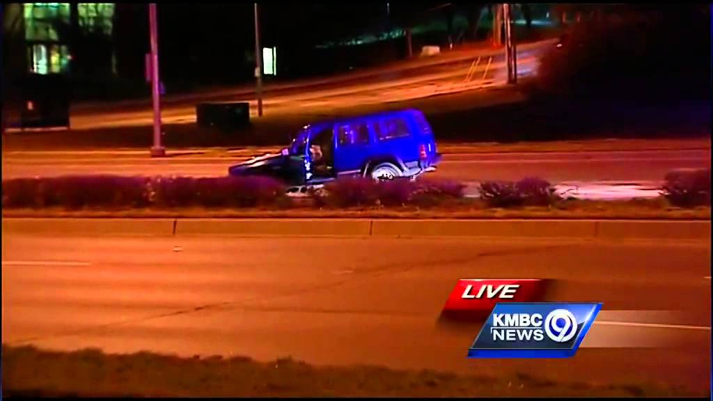Police search for suspected drunk driver after crash - YouTube