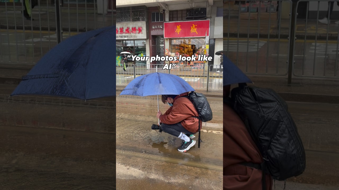 “Your photos look like AI” 🤖 