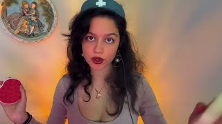 ASMR~ 1 Hour Sleep Clinic | Intake, Asking Simple Questions, Face Massage, Skin Brushing