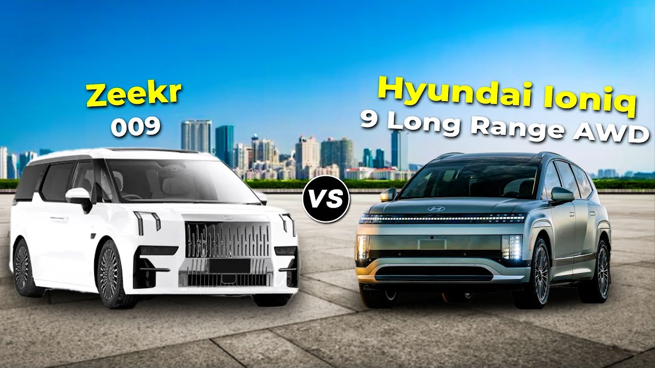 Zeekr 009 vs Hyundai Ioniq 9 Long Range AWD - YouTube
