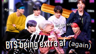 BTS being extra af (again)