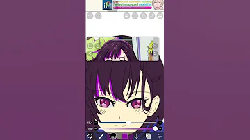 Mikazuki Shizuka Anime Drawing Ibispaintx Zom100bucketliatofthedead 