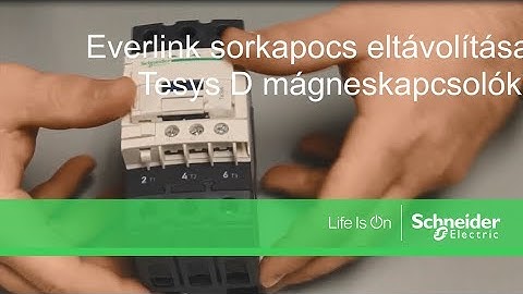HU Tutorial Removing Everlink Terminals from TeSys D Series Contactors
