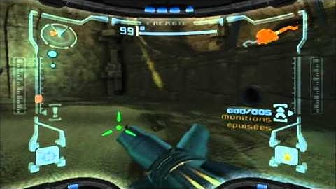 Metroid Prime Miniboss 2 : Plated Beetle/Scarabée Cuirassé (no damage, hypermode)