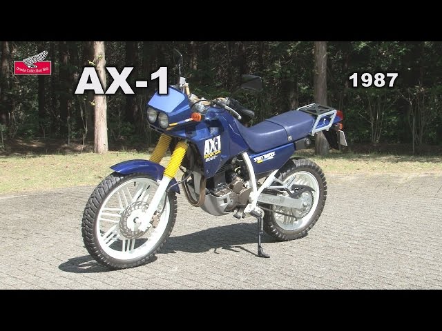 Honda Collection Hall 収蔵車両走行ビデオ AX-1（1987年） - YouTube