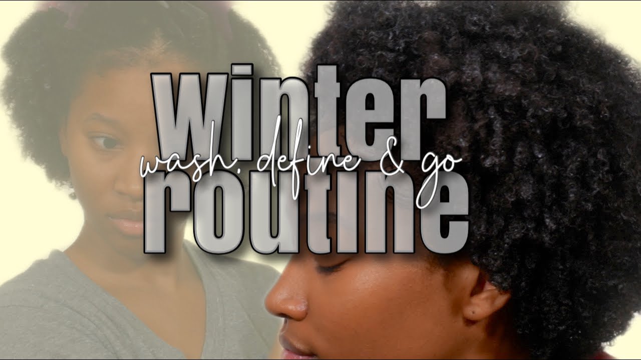 My Winter Wash, Define, and Go Routine | 12 DAYS OF VLOGMAS - Day 10
