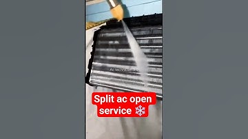 Ac not cooling problem fix ❄️❄️ #shorts #trending #viralvideo #acservicing