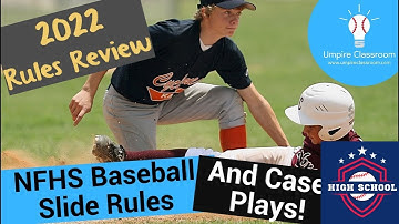 NFHS Slide Rules and Case Plays Review