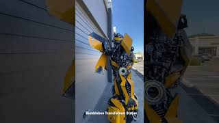 Bumblebee Transformer Statue