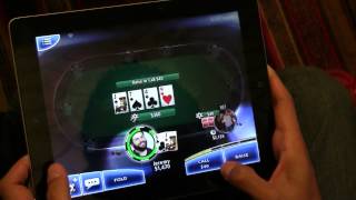 World Series of Poker iPhone iPad E3 2012 EA Mobile Demo
