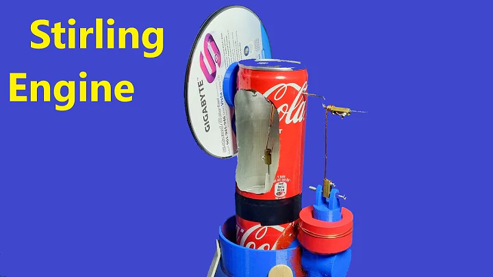 How to Make a Stirling Engine - an Easy & Fun proj...