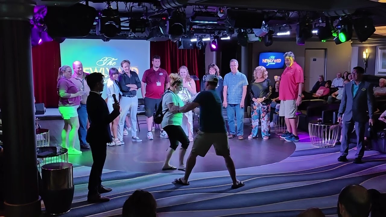 Funny Newlywed Game Show on the Cruise Ships