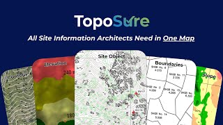 TopoSure Map Illustration : All Site Information Builders Need in One Map