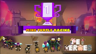 PET HEROES 🏁MYTHIC MINE TURTLES RACING🏁!!! Roblox screenshot 4