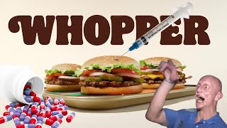 Whopper Whopper Ad but He's on Drugs