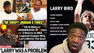 Famous HE IS REALLY UNDERRATED!! | GEN Z REACTS TO NBA LEGENDS EXPLAIN WHY LARRY BIRD WAS ACTUALLY THE GOAT Profile