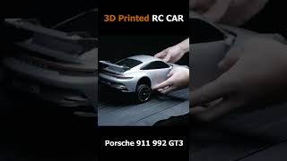 How i 3D printed Porsche 911 GT3 RC CAR