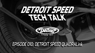 QUADRALink Rear Suspension Kits  Detroit Speed Tech Talk Ep. 010