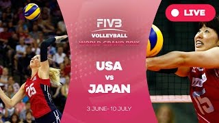 United States v Japan - Group 1: 2016 FIVB Volleyball World Grand Prix