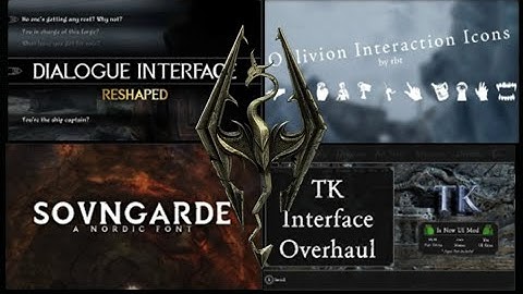 Great Skyrim PlayStation Mods For Overhauling Your Map and Interface
