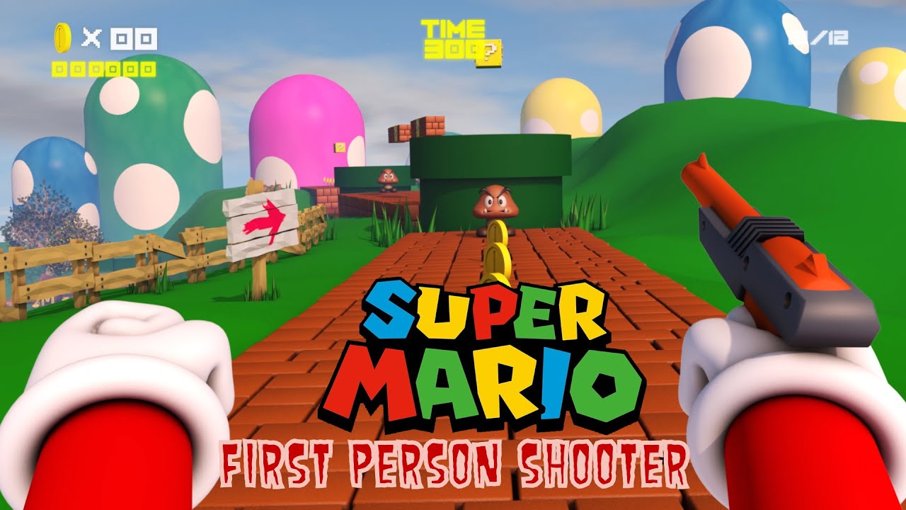 Mario First Person Shooter