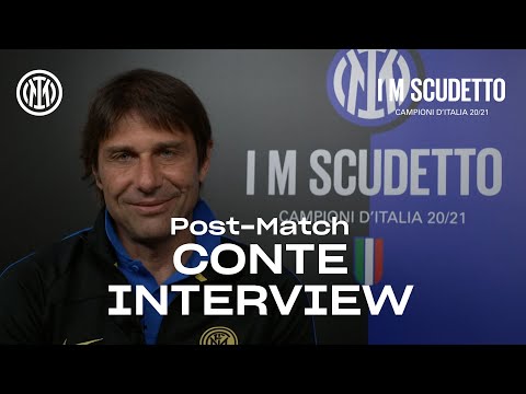 INTER 5-1 UDINESE | ANTONIO CONTE EXCLUSIVE INTERVIEW [SUB ENG] 🎙️⚫🔵
