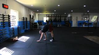 Inchworms with CrossFit For Glory