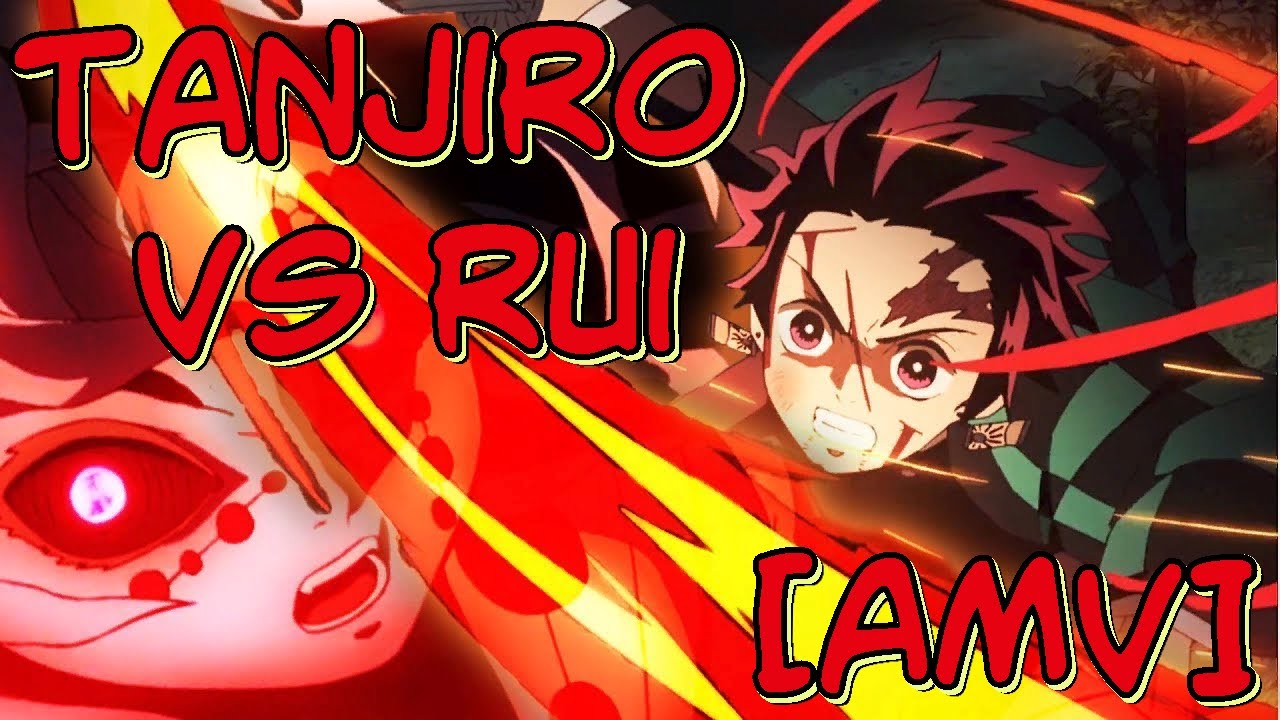Tanjiro vs Rui☯ [•AMV•] \ ★Клинок рассекающий демонов★ ᴴᴰ \ 「AMIGIL」
