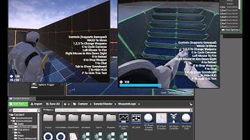 UE4 4.8 Shadow and ghosting problem.