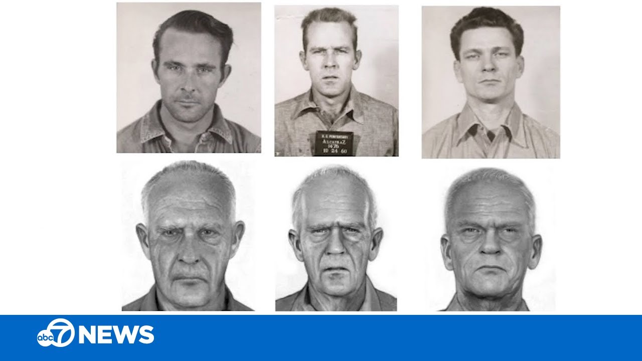 Men who escaped Alcatraz in 1962 still sought by feds in updated renderings  - ABC7 San Francisco