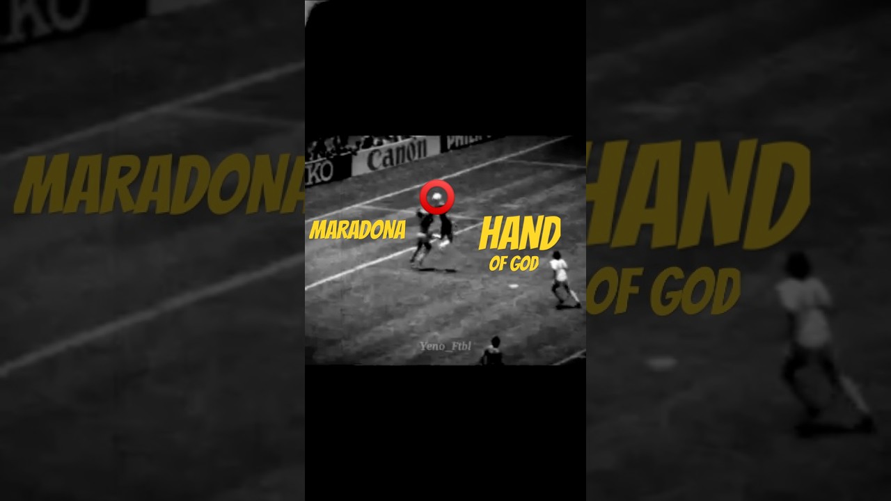 Diego Maradona The Hand of God 