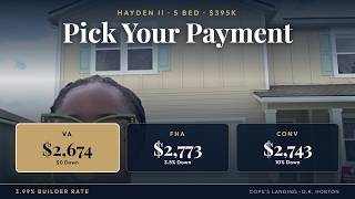 Hayden II Tour | $0 Down VA, 3.99% in Cope's Landing