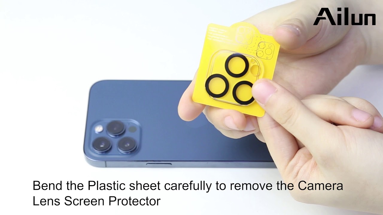 [Ailun]How to Install Screen and Lens Protector on iPhone 12/12 Pro/12