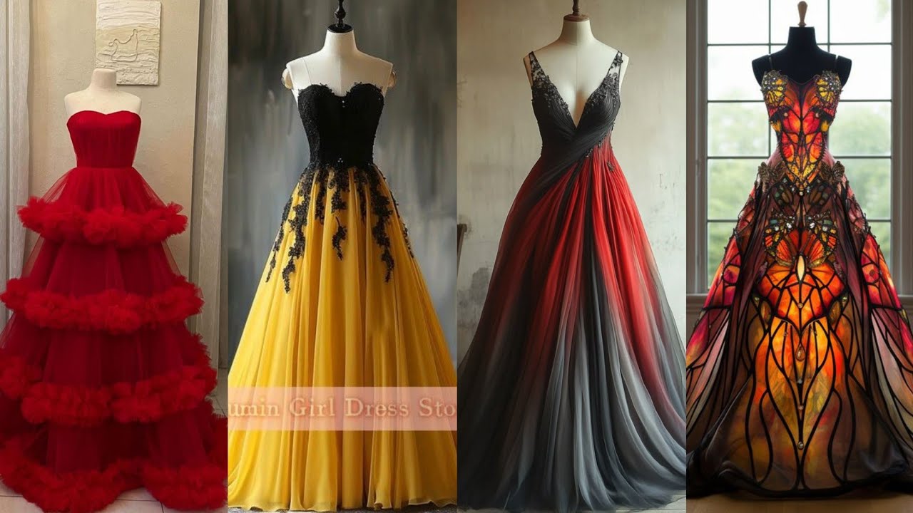 Волшебные платья для выпускного бала в стиле фей 2025 года / Коллекция средневековых и фантастиче...