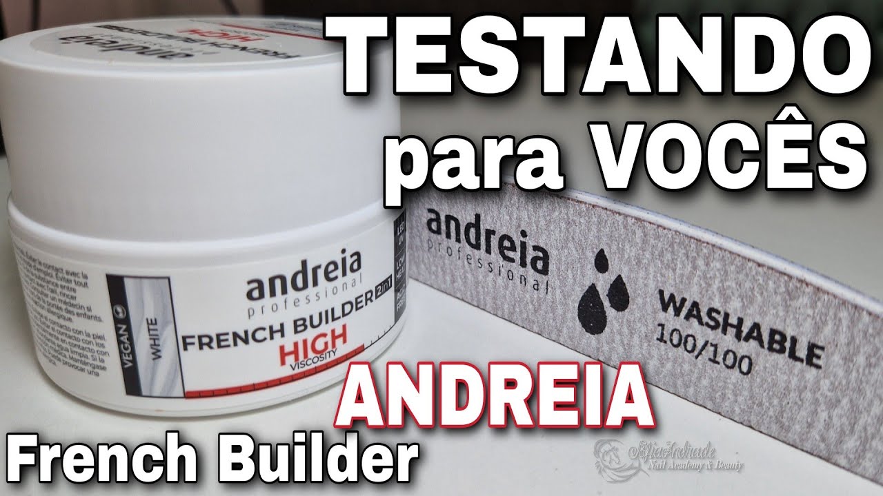 Testando para VOCÊS French Builder Gel 2 em 1 ANDREIA, minha avaliação e nota final