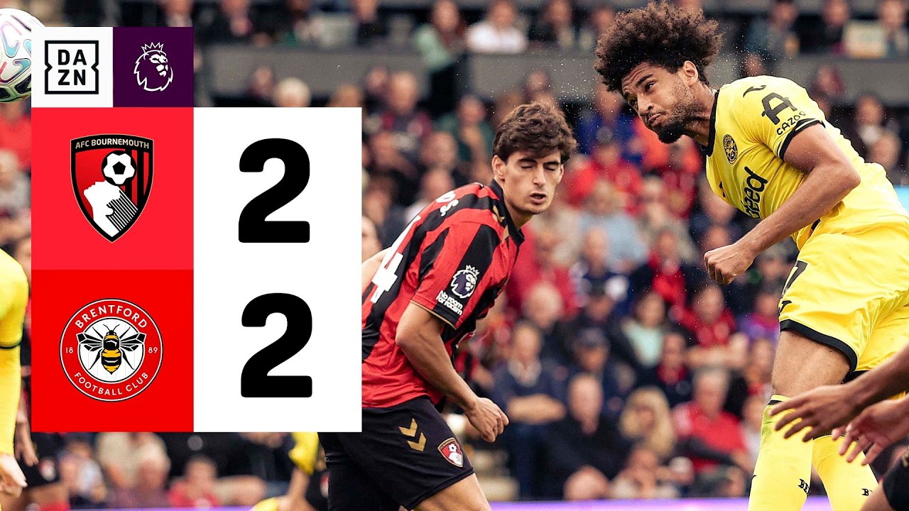 Resumen: Bournemouth vs Brentford (2-2) | Resumen y goles | Highlights Premier League