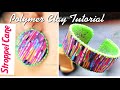 Polymer Clay Tutorials #22 - Stroppel Cane, Cuff , Earrings - DIY